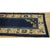 Textile Navy Blue Classic Greek Key Antique Peking Chinese Knotted Hallway Runner Rug For Sale - Image 7 of 10