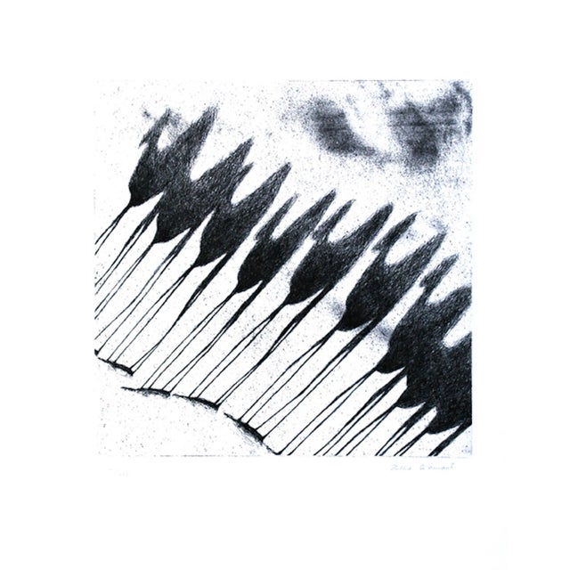 Shadow of Camels - Original Etching by Tullio Diamanti - 1980 ca. For Sale