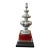 Vintage Mid Century Modern Trophy Chrome Bakelite For Sale