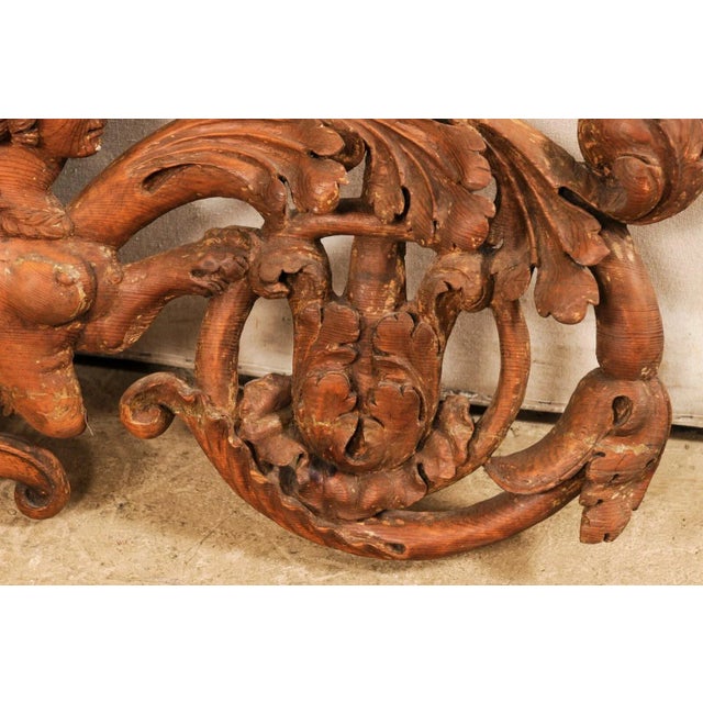 19th Century Early 19th Century Italian Sphinx Carved Plaque For Sale - Image 5 of 10