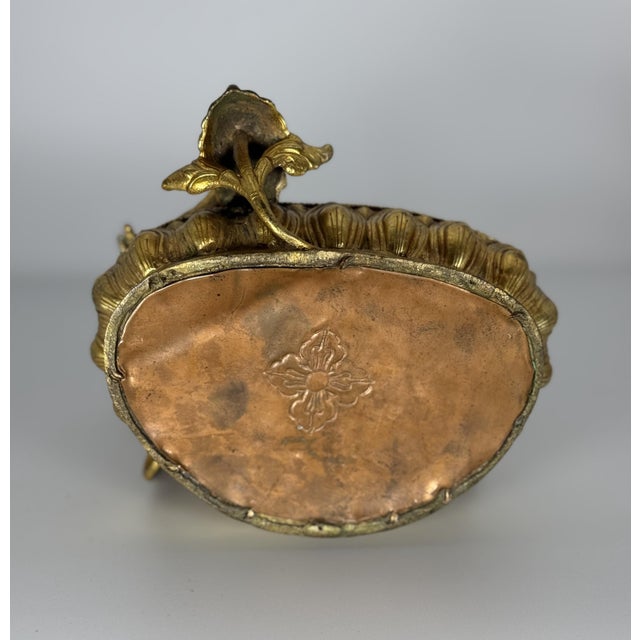 Asian Antique Tibetan Gilt Bronze Green Tara (Syamatara) Seated on Lotus Throne For Sale - Image 3 of 7
