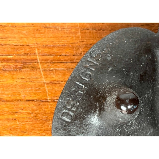 Mid-Century Modern Danish Brutalist Cast Iron Candleholder by Jens Harald Quistgaard, 1960s For Sale - Image 17 of 18