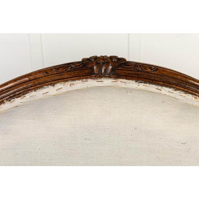 19th century french walnut sofa a 19th century french walnut sofa/settee of good size. this sofa is a good size and shape,...