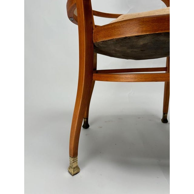 Early 20th Century Armchairs by Josef Maria Olbrich for Thonet, Austria, 1910, Set of 4 For Sale - Image 5 of 8
