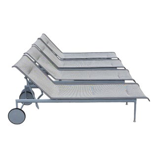 Richard Schultz 1966 Collection Adjustable Chaises, Set of 4 For Sale