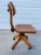 1930s Art Deco Antique Wooden Typist Chair For Sale - Image 9 of 12
