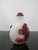 Chinese multicolor overlay peking glass snuff bottle most likely from the Qing dynasty era. Traditional Chinese carvings...