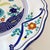 Vintage Italian Garofano Faenza 11" Majolica Dinner Plate For Sale In Boise - Image 6 of 11