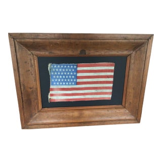 45 Star American Flag 1896- 1907 for Utah Spanish American War #101 For Sale