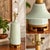 1960s Mid-Century Modern Celadon Crackle-Glaze Ceramic & Wood Table Lamp For Sale - Image 15 of 15
