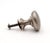 Late 20th Century Set of Classic 1.125 In. Brushed Nickel Drawer Cabinet Knobs For Sale - Image 5 of 5