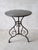 French Antique Arras Bistro Table in Wrought Iron with Horseshoe Feet, 1890s For Sale - Image 9 of 12