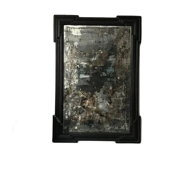 Vintage Gustavian Wood Mirror, 1940s For Sale - Image 10 of 10