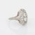 Art Deco Vintage Belais Art Deco Diamond Ring 1.38ct 14k White Gold Sz 9.5 Fine Jewellery For Sale - Image 3 of 7