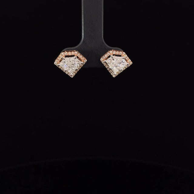 Introducing our Diamond Shaped Earring, a dazzling embodiment of modern elegance and sophistication. These earrings...