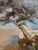 Georges Lambert, French Harbor Oil Painting Ecole Paris George Lambert Houses on the Water For Sale - Image 4 of 7