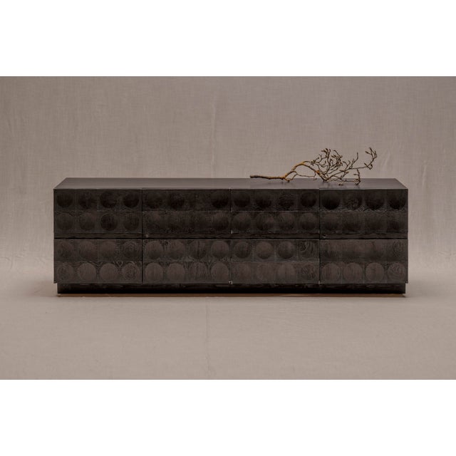 Brutalist Sideboard by J. Batenburg for M.I., Belgium 1970s For Sale - Image 15 of 15