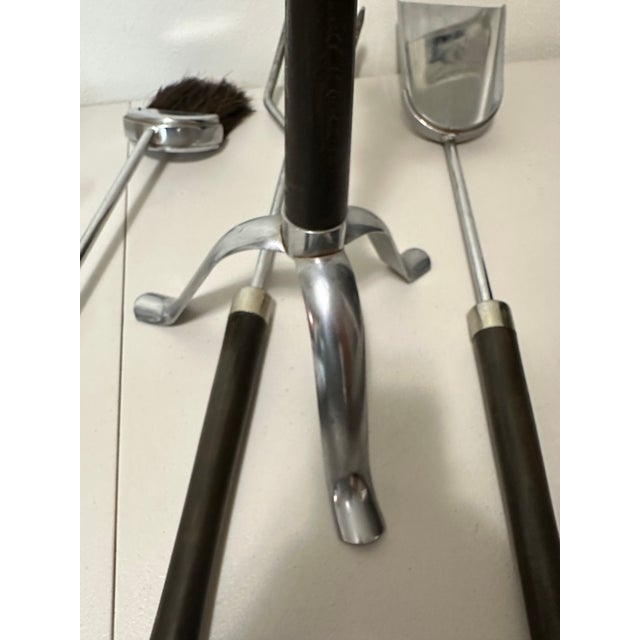 Mid-Century Fireplace Tool Set- 4 Pieces For Sale - Image 12 of 12