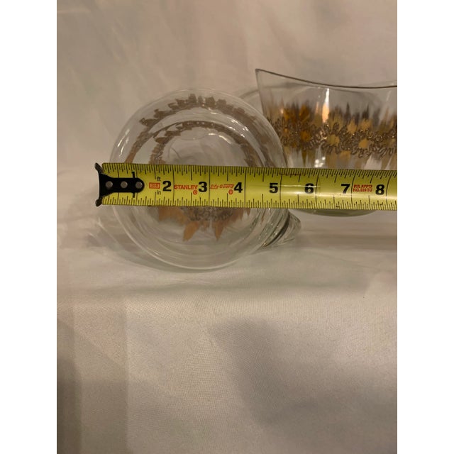 Mid-Century Dorothy Thorpe Gold “Atomic Splash” Ice Bucket/Bottle Chiller & Pitcher Set- 2 Pieces For Sale - Image 11 of 13