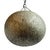 Mid 20th Century Vintage Nickel Bowl Moroccan Pendant Light For Sale - Image 5 of 7