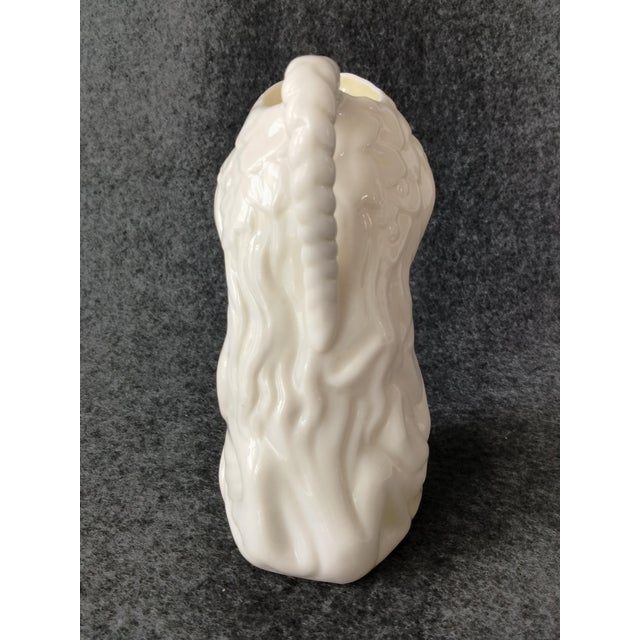 Mid 20th Century Belleek Irish Porcelain Creamer Undine Water Nymph Pitcher For Sale In Houston - Image 6 of 8