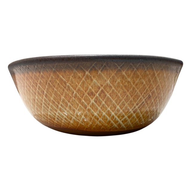 Mid 20th Century Mid 20th Century Berkeley, California Studio Pottery Bowl by Japanese American Artist Mishi Nojima For Sale - Image 5 of 14