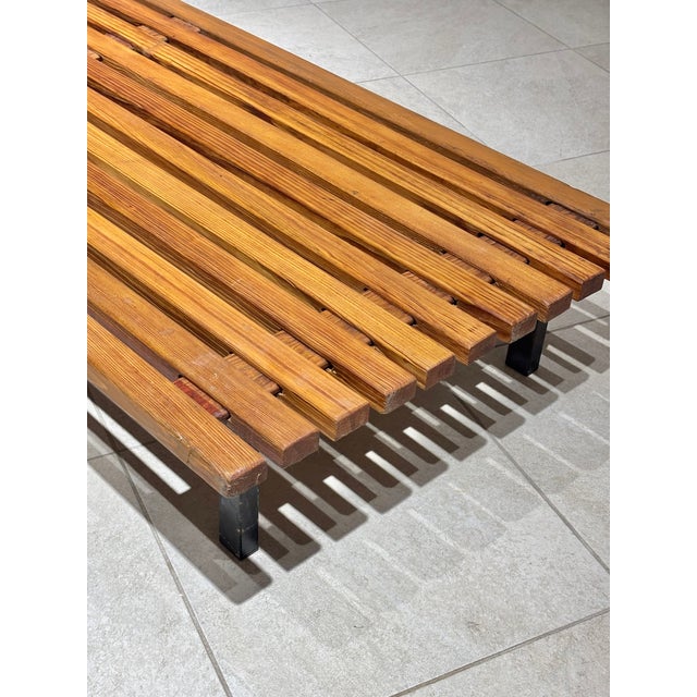 Cansado Bench by Charlotte Perriand, 1954 For Sale - Image 6 of 12