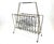 Metal Mid-Century Modern String Magazine Rack, 1970s For Sale - Image 7 of 11