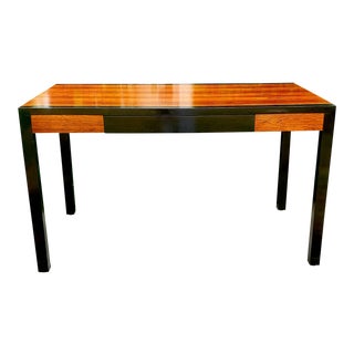 Mid-Century Modern Harvey Probber Mahogany & Rosewood Writing Desk For Sale