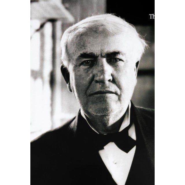 Contemporary Apple Thomas Edison Poster For Sale - Image 3 of 6