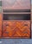 Brown Mid Century Danish Modern Herringbone Room Divider or Dry Bar For Sale - Image 8 of 18