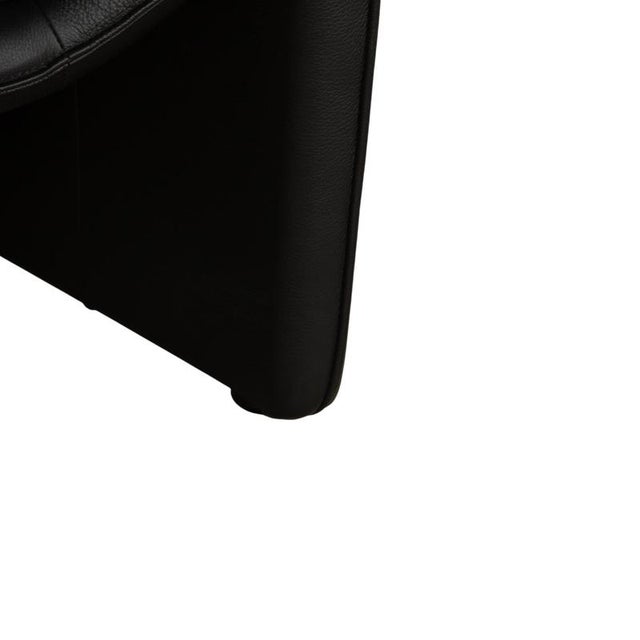 Atlanta 2-Seater Sofas in Black Leather from Laauser, Set of 2 For Sale - Image 4 of 18