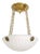 20th Century Art Nouveau Moonstone Plafonnier Pendant Light For Sale