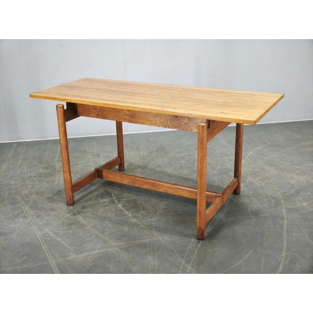 Czech Coffee Table in Oak by Krásná Jizba, 1960s For Sale - Image 6 of 16