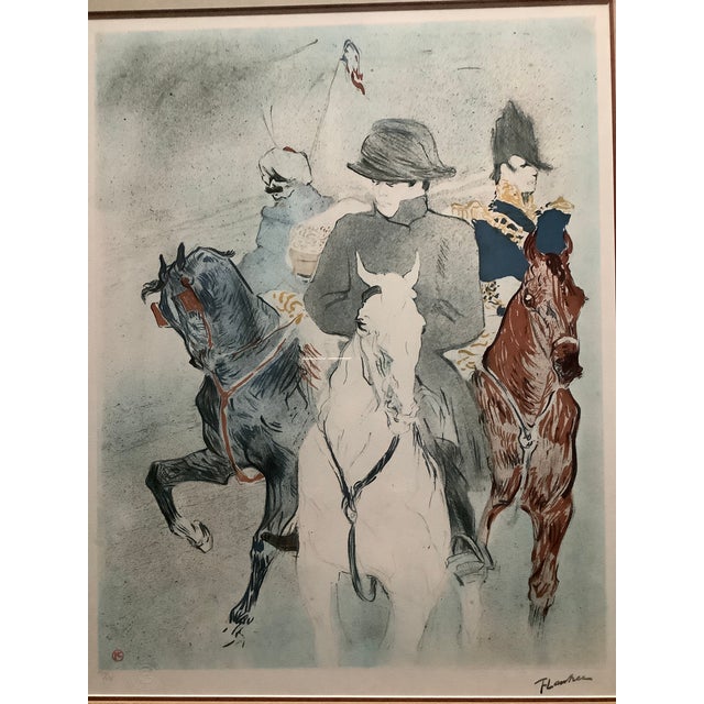 1960s “Napoleon “ Lithograph by Henri De Toulouse-Lautrec For Sale - Image 4 of 6