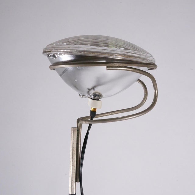 Metal Toio Floor Lamp by Achille and Pier Giacomo Castiglioni for Flos, 1970s For Sale - Image 7 of 12