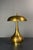 Metal Mid-Century Modern Italian Brass Dome Mushroom Table Lamp, 1960s For Sale - Image 7 of 18