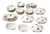 Porcelain Miniature Dinner Service from Vista Alegre, Set of 36 For Sale