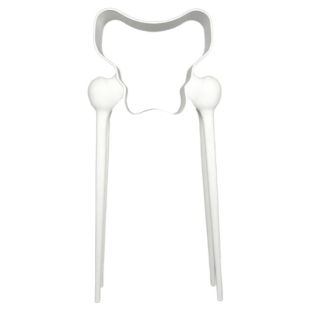 Organic Sculptural White Corian Incomoda Sideboard by Ana Fatia for October Gallery For Sale