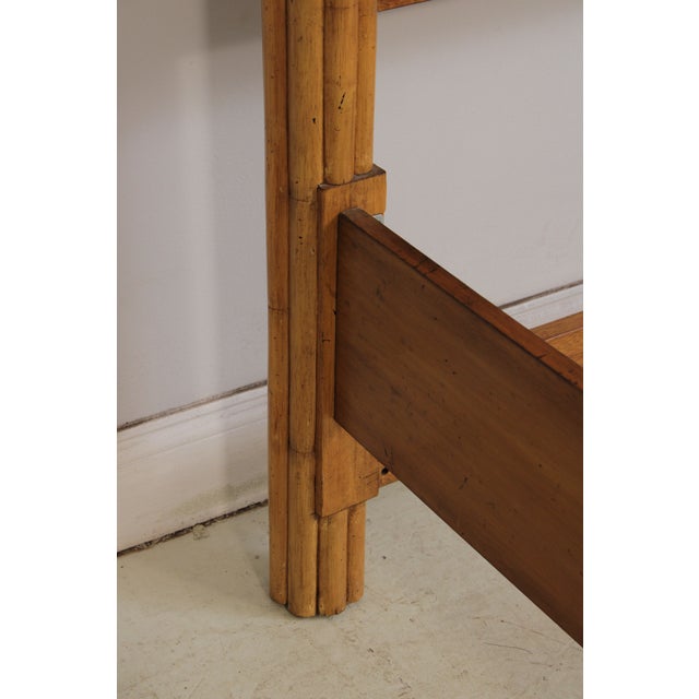Bamboo Queen Size Tommy Bahama Style Bed For Sale - Image 14 of 17