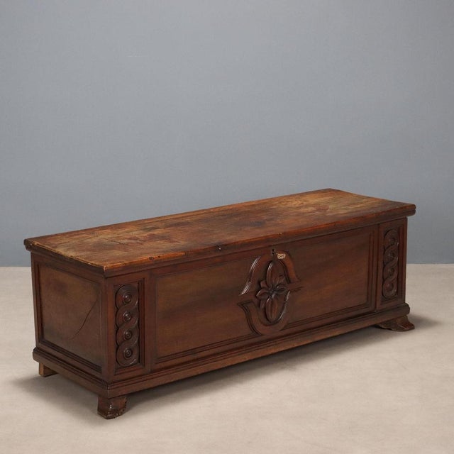 Walnut Chest, Italy, Late 18th Century For Sale - Image 10 of 10