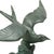 Metal Art Deco Sculpture of Seagull on Marble Base with Bronze Patina For Sale - Image 7 of 17