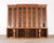 French Provincial Pine Library Bibliotheque Bookcase 10 Ft For Sale - Image 4 of 18