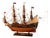 Handcrafted "Ingermanland" Ship Model – Exquisite 18th Century Maritime Replica For Sale