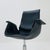 Animal Skin Bird Low Tulip Black Leather Chair by Fabricius and Kastholm, 1960s For Sale - Image 7 of 11