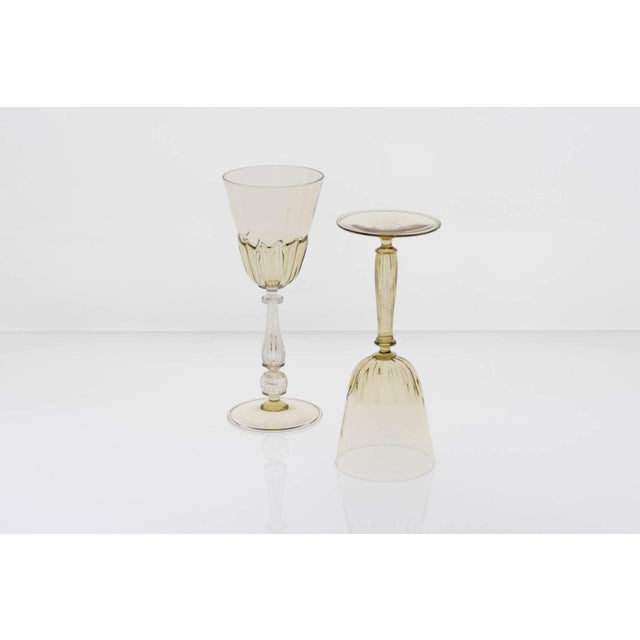 Glasses by Cenedese, Set of 8 For Sale - Image 17 of 18