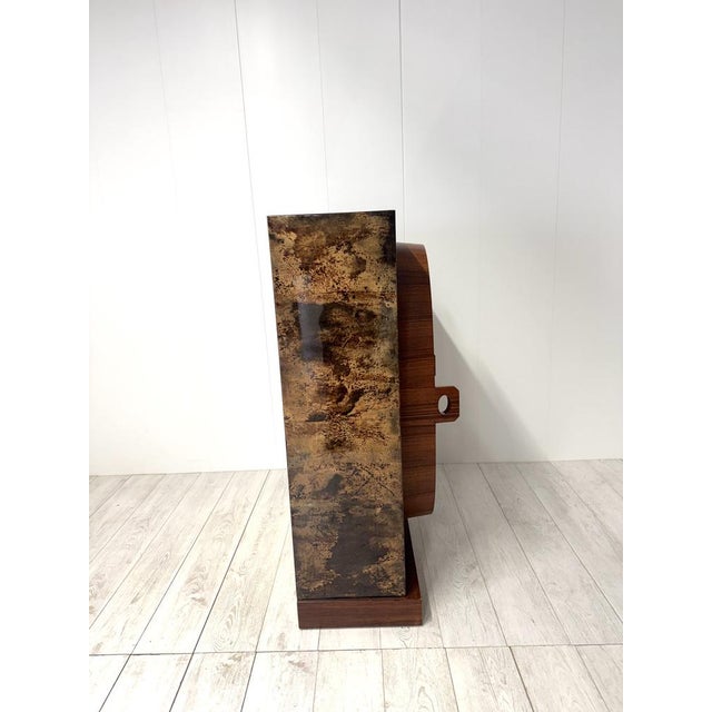 Detail of Bar Cabinet by Aldo Tura, 1950s For Sale - Image 9 of 16