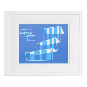Josef Albers, Steps - P1, F1, I2 , Geometric Abstract Screenprint