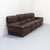 Brown Leather Modular Sofa, 1970s, Set of 4 For Sale - Image 8 of 17