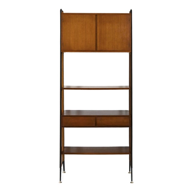 Italian Wall Unit, 1950s For Sale